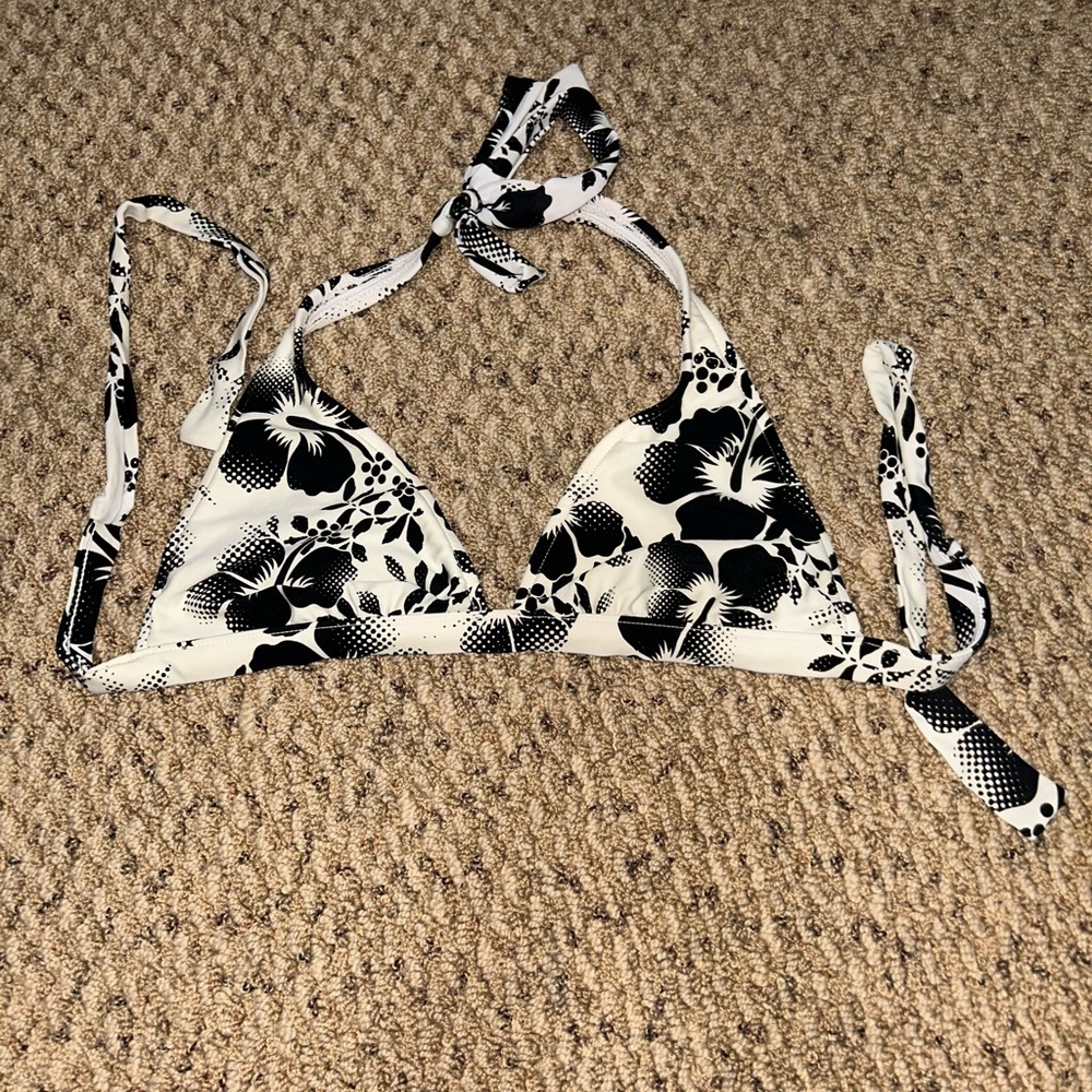 cute tropical bikini top